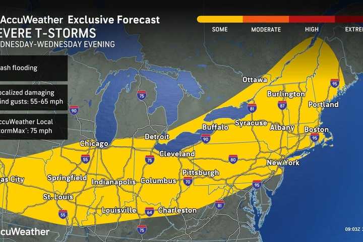 Severe Storms With Damaging 65 MPH Winds Will Follow Dangerous Heat Wave