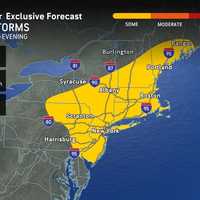Scorching 100-Degree Heat Index Will Be Followed By Severe Storms With 65 MPH Wind Gusts