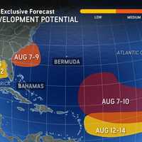 Rough Seas Ahead: Dexter Spins North, Tropics Heat Up Elsewhere