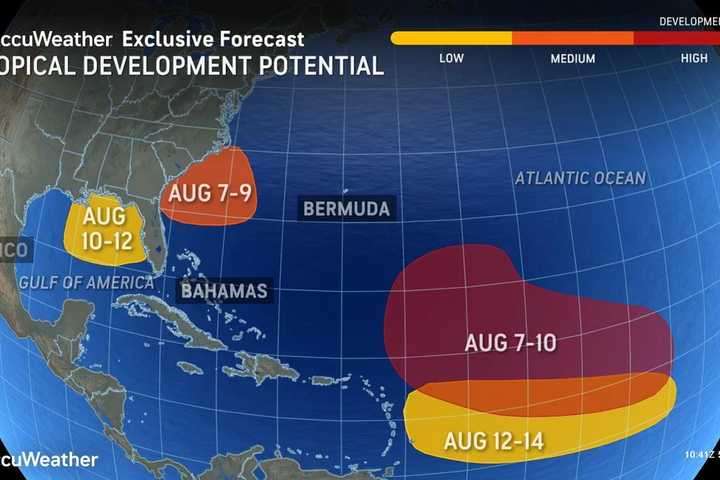 Rough Seas Ahead: Dexter Spins North, Tropics Heat Up Elsewhere