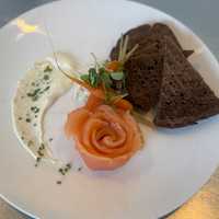 <p>Smoked Hiddenfjord Organic Scottish Salmon from the brunch menu, available online.</p>