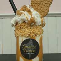 <p>Nutter Butter Gourmet Milkshake from Goffle Creamery.</p>