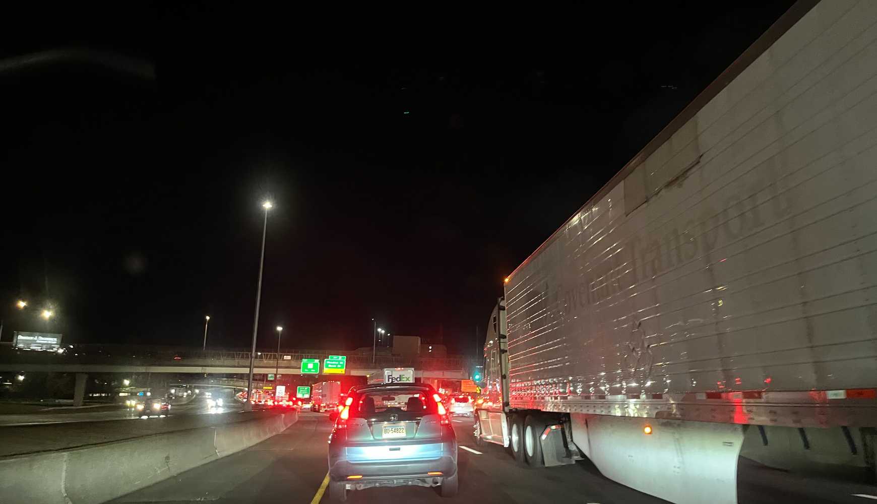 
Near the scene of the incident.
