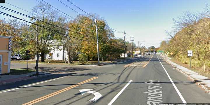 The intersection of Flanders Road and Vail Avenue in Riverside.