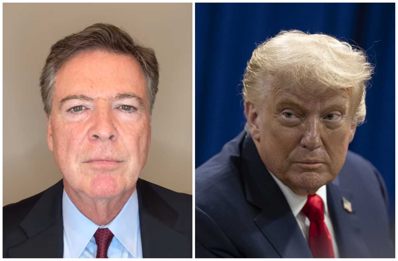 Former FBI Director James Comey and President Donald Trump. Former FBI Director James Comey and President Donald Trump.