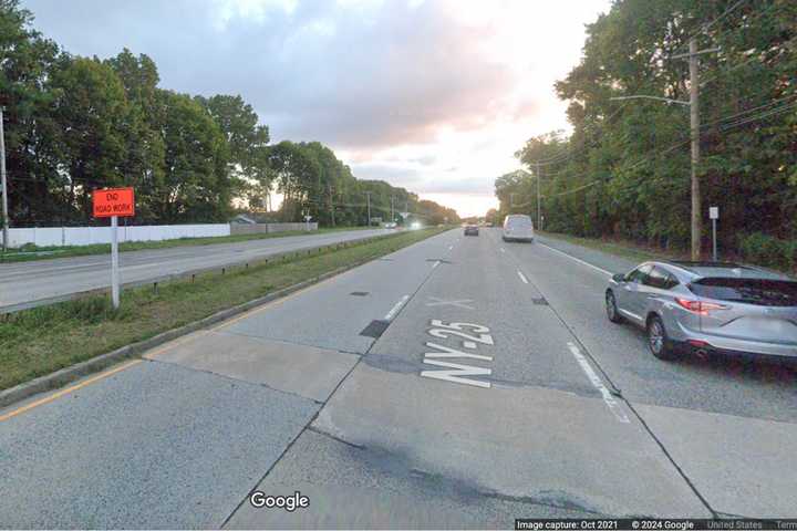 Jericho Turnpike in Oyster Bay.&nbsp;