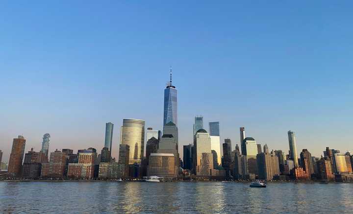 Part of New York City's skyline.