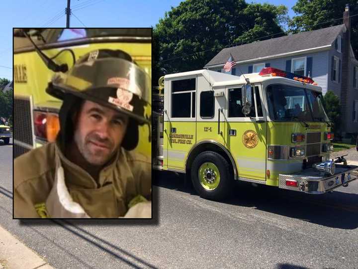 A GoFundMe page was created for 42-year-old Justin Parker, a Monroeville, NJ firefighter who was airlifted to a Philadelphia hospital.