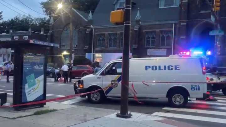 Scene from the fatal crash at Frankford and East Allegheny avenues on July 17.&nbsp;