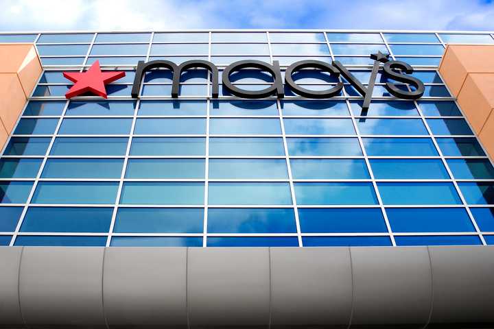 A Macy's storefront