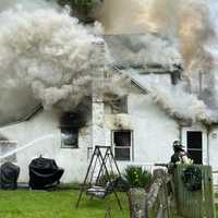 <p>Scenes from the Limestone Road fire on May 19. </p>