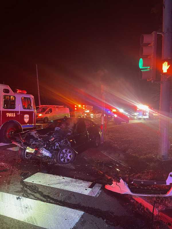 Man, Teen Hospitalized After Crash At South Jersey Intersection: Police