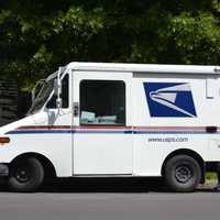 <p>A USPS truck. </p>