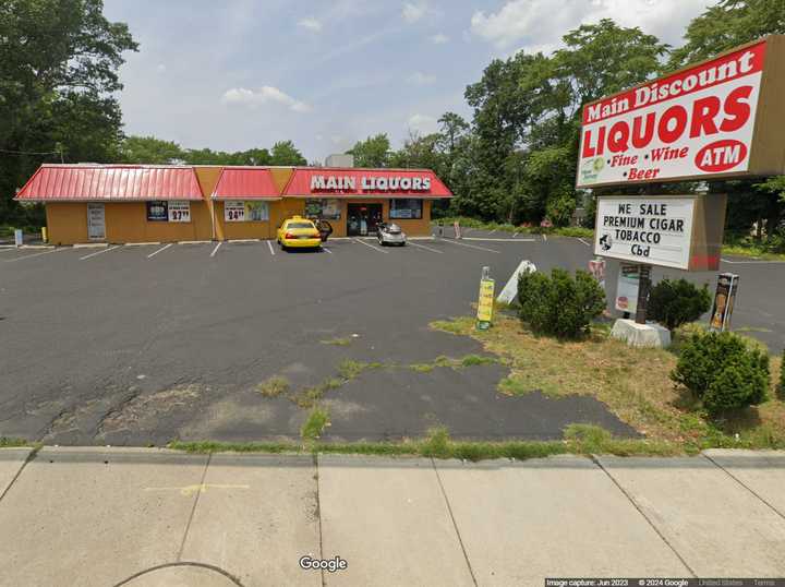 Main Discount Liquors on South Main Road in Vineland, NJ.