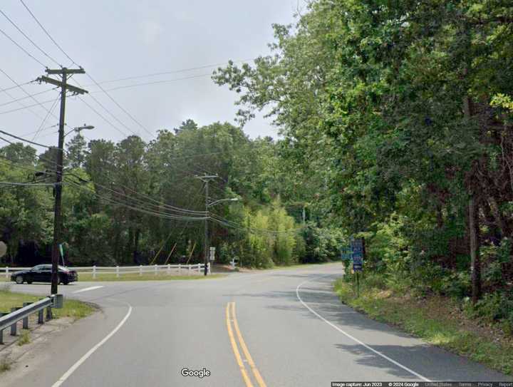 The intersection of Mays Landing Somers Point Road and Ocean Heights Avenue in Hamilton Township, NJ.