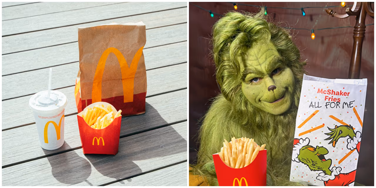 McDonald's will launch "The Grinch Meal" in December 2025.
