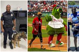 'Dream Come True': Atlantic City Amputee K9 Police Officer Throws First Pitch At Phillies Game