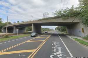 Driver Killed After Car Slams Into Overpass Pillar In West Islip