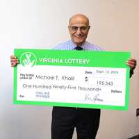 Fairfax County Doctor Can't Believe Eyes After Near $200K Lottery Win