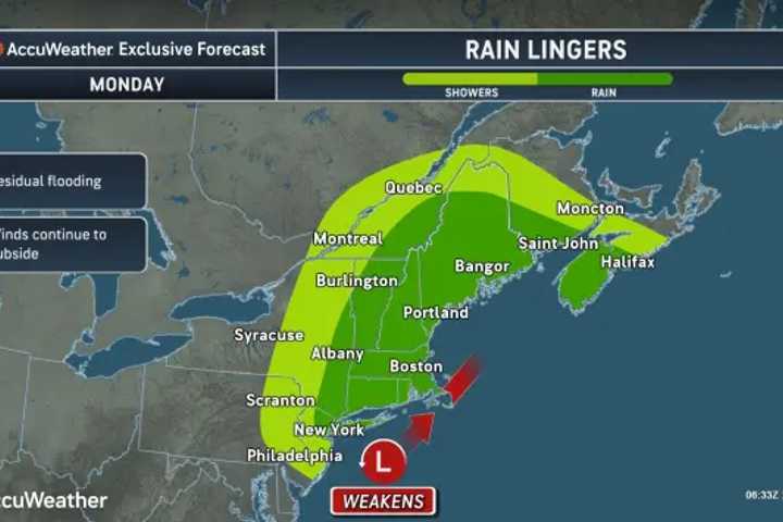 When Nor’easter Finally Weakens: Where Rain, Outages Hit Hardest