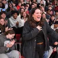 <p>Jessica Chapman, a&nbsp;Norwich Free Academy teacher, was named a&nbsp;Milken Educator Award recipient at a ceremony on Tuesday, Nov. 12.&nbsp;</p>