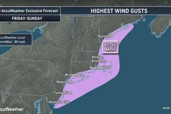 Potent Nor'easter Takes Aim: Where Damaging 60 MPH Gusts Could Knock Out Power