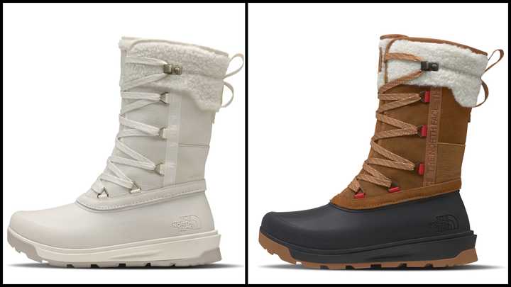 Two styles of boots recalled by The North Face in April 2025.