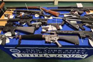 Over 100 Assault Weapons, Guns Turned In At Buyback Event In Northern Westchester