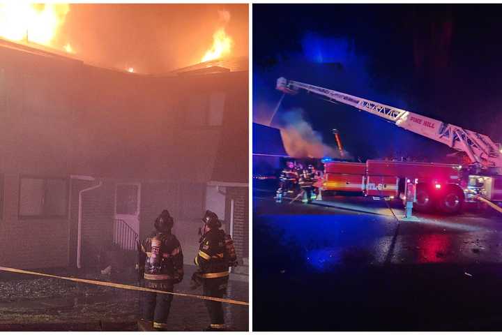 Massive Apartment Fire Displaces 25+ People, Injures Six First Responders In South Jersey