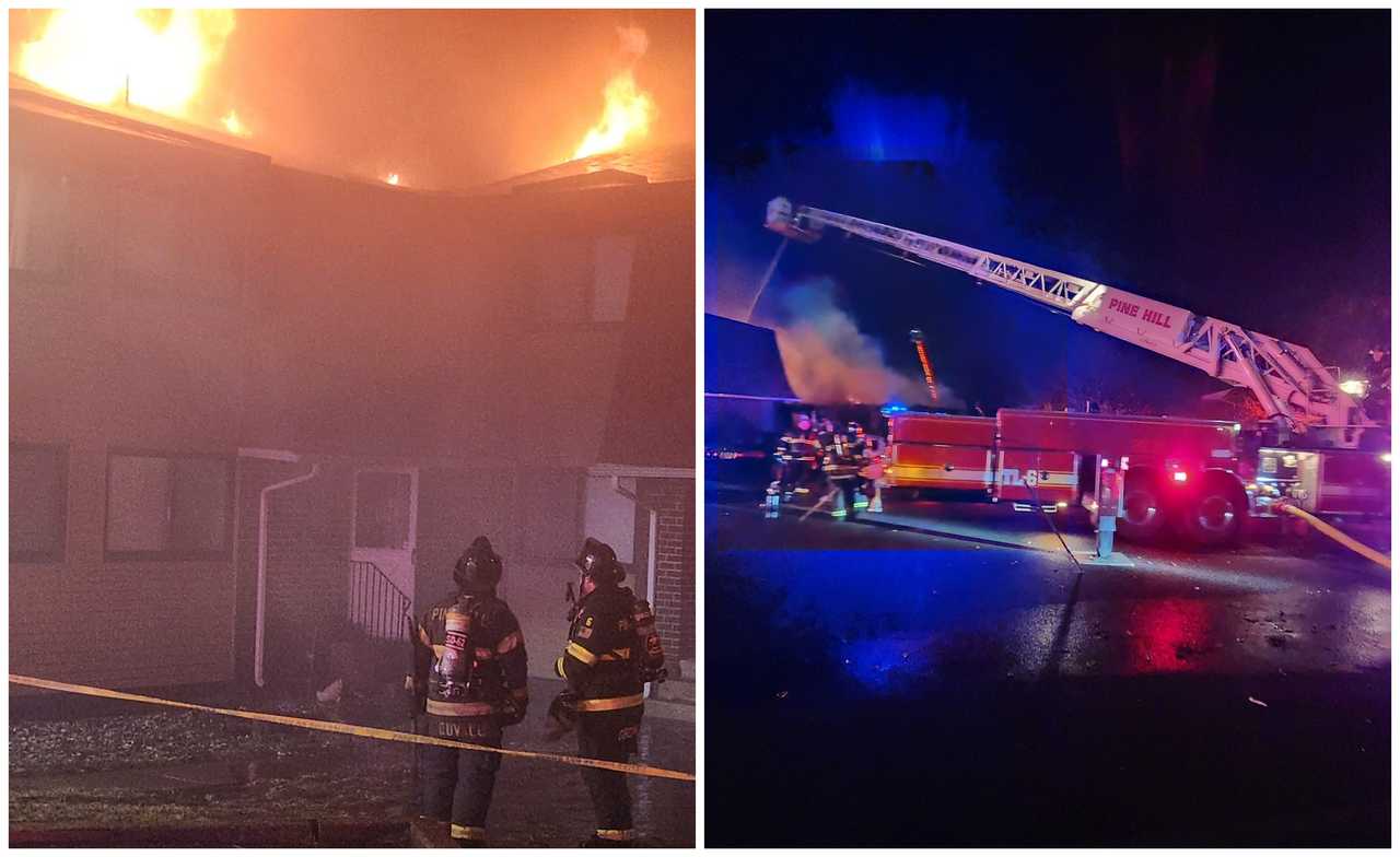 Massive Apartment Fire Displaces 25+ People, Injures Six First ...