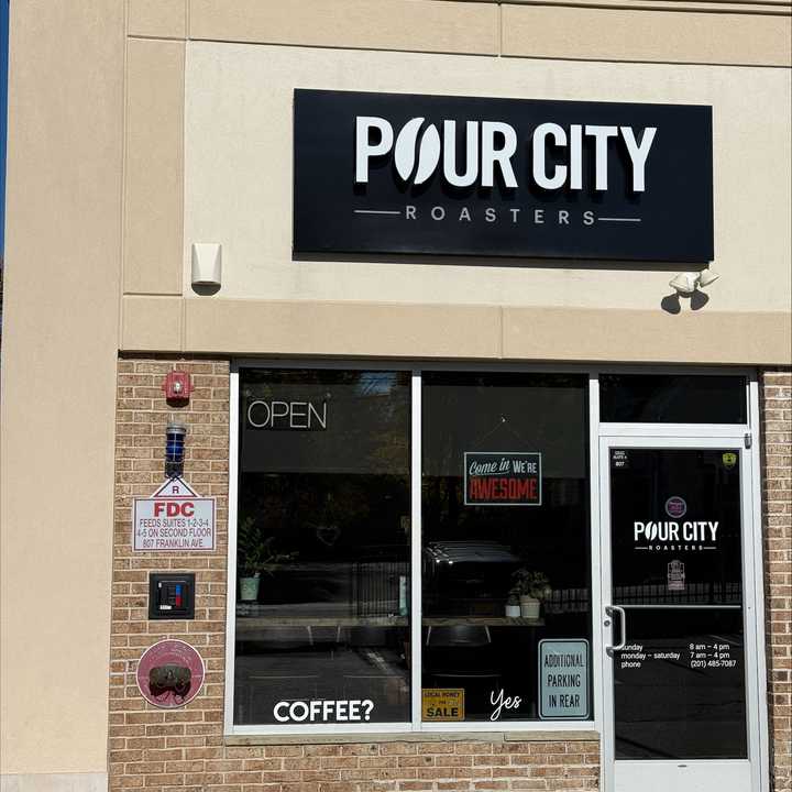 Your 2024 Bergen County Readers' Choice Winner for Best Coffee Shop: Pour City Roasters.