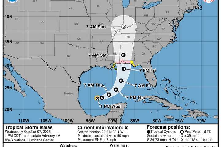 Tropical Storm Isaias Forms: Hurricane Forecast Moves Earlier
