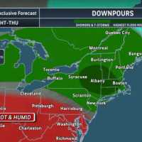Rounds Of Downpours Head Toward Northeast: Here's When Threat Will Peak