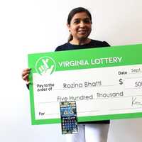 'Bags Of Cash' For Virginia Couple Claiming $500K Lottery Prize