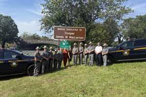 Fallen State Trooper Honored With Bridge Dedication In Nassau County