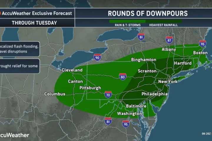 Rounds Of Downpours Coming After Dangerous Heat Wave Ends