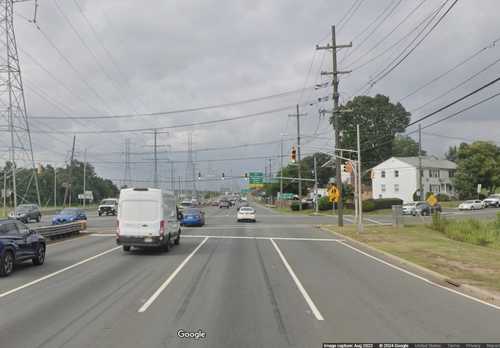 Tractor Trailer Fire Shuts Down - Route 1 Edison