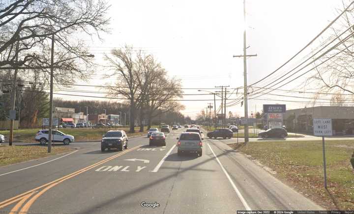 Route 35 near the intersection with Wall Church Road in Wall Township, NJ.