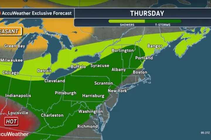 Rounds Of Heavy Rain Take Aim At Northeast: Here's Timing