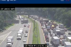 Lanes Closed On Route 287 After Crash With Injuries: NJDOT