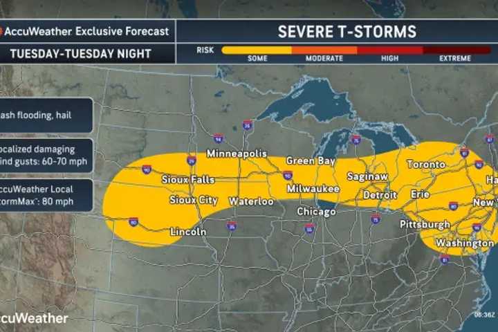 Damaging Winds, Flooding Threaten Northeast During Multi-Day Storm Stretch: New Update