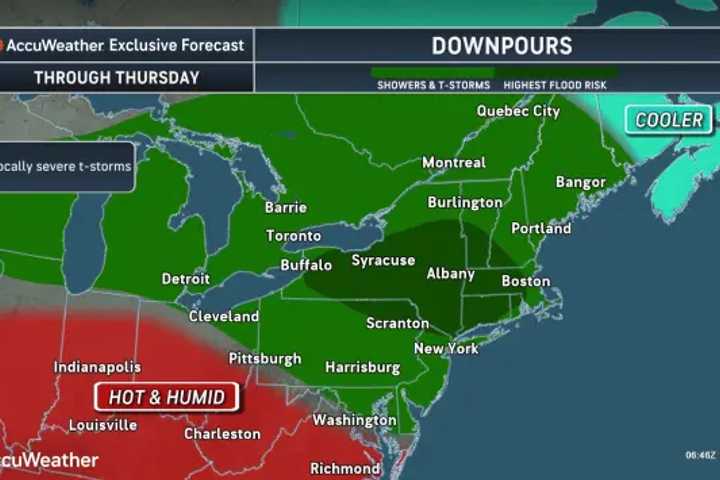 These Areas Face Highest Risk For Severe Storms, Damaging Winds During Days Of Downpours
