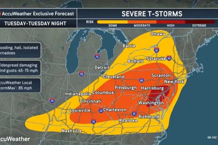 Dangerous Storms To Hit Northeast In Waves: Timing, Highest-Risk Areas