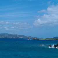 <p>A view of the island of St. Thomas in the US Virgin Islands.</p>