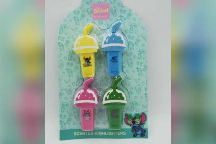 Toxic Chemical In Lilo & Stitch-Themed Highlighters Prompts Recall