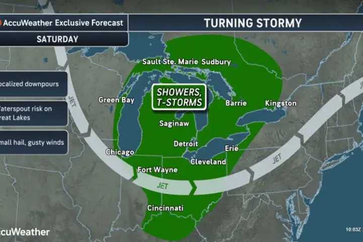Here's When Cold Front Will Trigger Showers, Thunderstorms Across Northeast