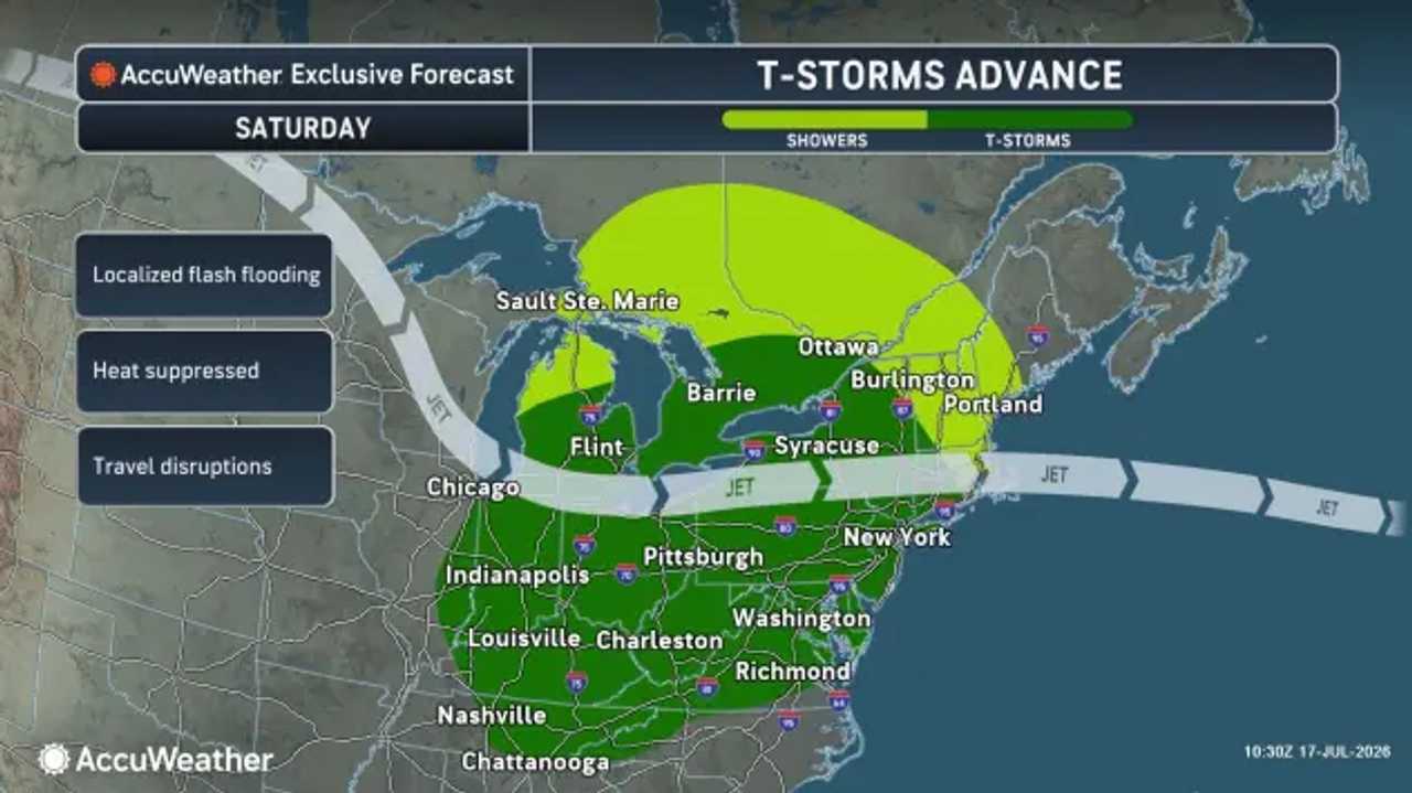 Severe Storms Will Slam Into Smoky Skies: Damaging Winds, Limited Visibility Expected