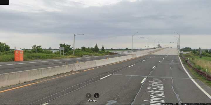 The Meadowbrook State Parkway in Hempstead.