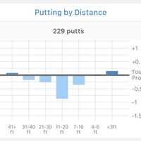 <p>Pinpoint tracks driving, approach, short game and putting stats, including details by distance and lie, so you can see exactly where you're gaining and losing strokes.</p>