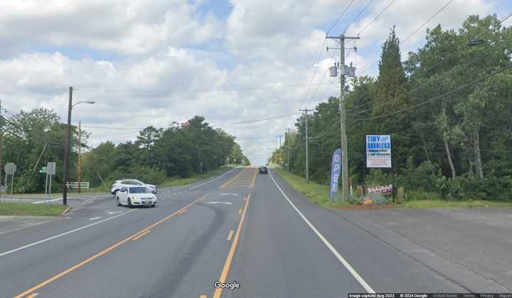 Tilton Road near the intersection of Goldenrod Lane in Egg Harbor Township, NJ.